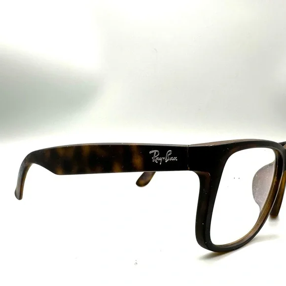 Ray-Ban Justin RB4165 710/13 Tortoise Shell Square Sunglasses Mens 54mm - Picture 3 of 6